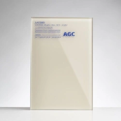 Lacobel Crystal Pearl coated sheet glass 4 mm thick