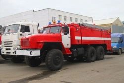 Fire tanker AC 10,0-60 (5557), on chassis Ural 5557-1151-60, 5557-1151-62, 5557-1151-70, 5557-1151-72, 5557-1151-74