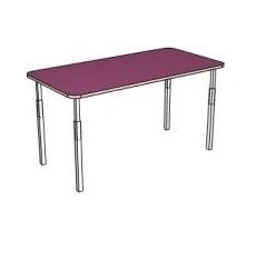Children's table with adjustable parameters (type V) for height numbers 00-3, 1-3