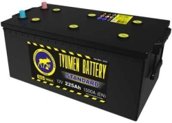 Accumulator lead starter battery TYUMEN BATTERY 6ST-225L STANDARD
