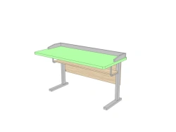 Pupil laboratory table for physics classroom, project MM 56.04.11.04