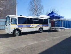 Special purpose motor transport vehicle VSA30331-051-31 "Autoclub" (base vehicle PAZ 4234-04 manufactured by PAZ 4234-04).