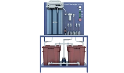 Laboratory unit for studying water purification processes (frame version) (PE-OV-R)