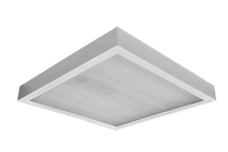 Fluorescent luminaire LPO01-4x18-013 Crystal