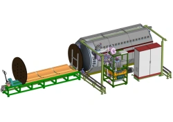 High-temperature electric furnace for dehydration and tightness control UKGSu-6185-4-B