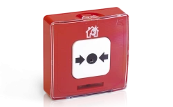 Addressable manual electrical contact fire detector with built-in short-circuit isolator IPR 513-11IKZ-A-R3