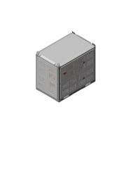 Dry-type power transformer for electric drive of excavators EKG, ESH with capacity more than 500 kVA ?????(RG)-1250/6