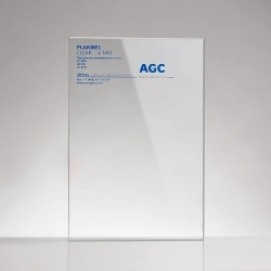 3mm thick colourless sheet glass of Planibel Clear trademark