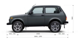 Vehicle LADA 4x4, Type 21, Modification 212140