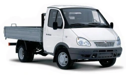 Dump truck GAZ-SAZ-3512 3-sided unloading on the basis of chassis GAZ-3302 GVW 3500