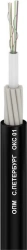Optical communication cable of OPM grade