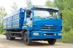 Dump trucks without CMU with diesel engine, GVW more than 20 tonnes, type 57563, modification :57530N on KAMAZ chassis.