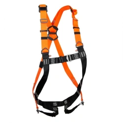 Safety harness with anchoring elements for evacuation, model LIFT, item HS-40.