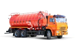 Oil and gas condensate collection tanker AKN/AKNS 4680A5-30 on KAMAZ 6520-53, 6520-54, 6520-B5 chassis