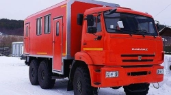Communication vehicle (AC) on chassis KAMAZ-5350-D5 (-37) Type 4761