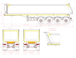 Semi-trailer - tipper 951060