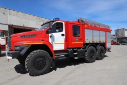 Fire tanker AC 6,0-60 (5557), on chassis Ural 5557-6151-70, 5557-6151-72, 5557-6151-74, 5557-6151-76