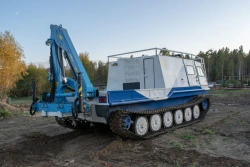 Multifunctional lift on the basis of snow-swampers, model TG-126-07