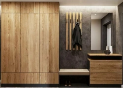 Set of wooden furniture for hallway of "Edelwood" trade mark