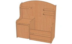 Rack. Sports corner. Model: U-S5