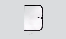 Sidewall glass middle right (for Uaz sgr 2206, with cage) 045130540320800