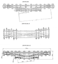 CRUSH BAR of type P50 grade 2/9 (project 2099.M5.000; -01; -02)