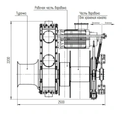 Mooring winch