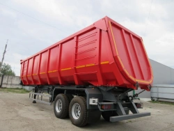 Semitrailer SAV 93182D (suspension: spring)