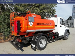 Fuel tanker (ATZ) 7074U3 on GAZ C4 chassis