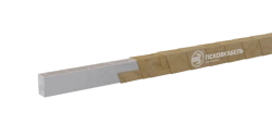 Rectangular aluminium wire insulated with tapes of transformer high-voltage compacted paper, APBU grade