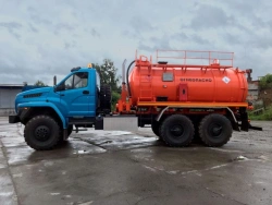 Unit for gas condensate and oil products gathering (AKN) 7074D2-80 on chassis Ural 4320-78 (-80,-82)