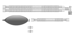 Respiratory devices for joint use with anaesthetic and resuscitation equipment, version: a
