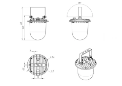 LED luminaires series FA, modification FA R