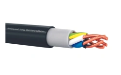 Power cables for voltage from 1 to 3 kV with insulation and sheathing made of PVC VBaShv