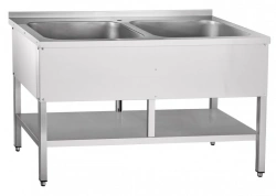 Collapsible two-section bathtub VMP-6-2-5 RH with shelf