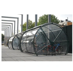 Closed Capsule cycle car park