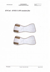 Multilayer therapeutic device based on metallised film "RITM-ULM" / Standard kneepads