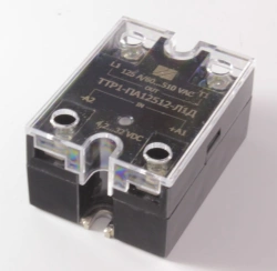 Solid-state relays of alternating current one and two-channel in innovative design 1 (Relay TTR1-PA08012-L1D YaShGK.431162.225TU