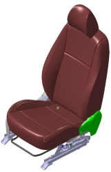 Right front seat (HCr PE)