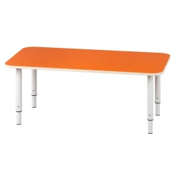 Children's rectangular adjustable single-seat table No. 1-3