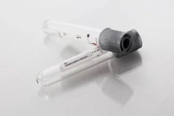 Vacuum sterile tube for blood sampling "NIII TEST" with filler in version 13*75 mm, 2,0 ml, fluoride