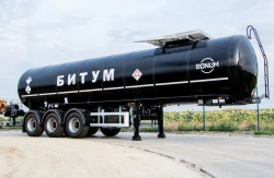 Bitumen tank semitrailer BONUM914210(modification914220-01) with axle units BPW:HSFALM 9010-15V36 61.68.361.143QS/145QS/