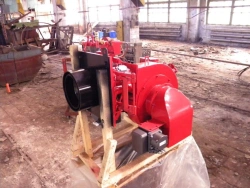 Liquid fuel burner APND-1,4 Automatic, pneumatic, low-pressure burner with heat output of 1,4 MW.