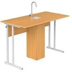 Pupil's table for chemistry room Model: SCX of "Edelwood" trade mark