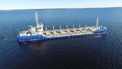 Dredging self-propelled barge "Working"