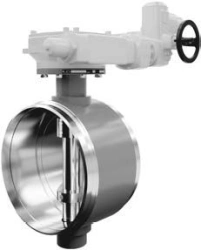 Electrically operated LD gate valve made of steel 20, PDZ.P.E.900.025.02.NT