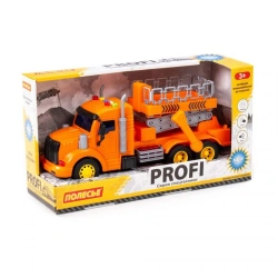 "Pro", inertia car with lift (with light and sound) (orange) (in box), item 89779