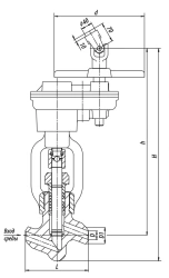 Shut-off valve (valve) 1057-65-CZ