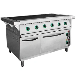 Electric 6-compartment cooker with roasting cabinetPEP-0,72-DSh-N2-01
