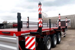 Semitrailer 9853 in modifications 9853-0000070-03, 9853-0000070-04, 9853-0000070-05, 9853-0000070-06, 9853-0000070-07 variant wi